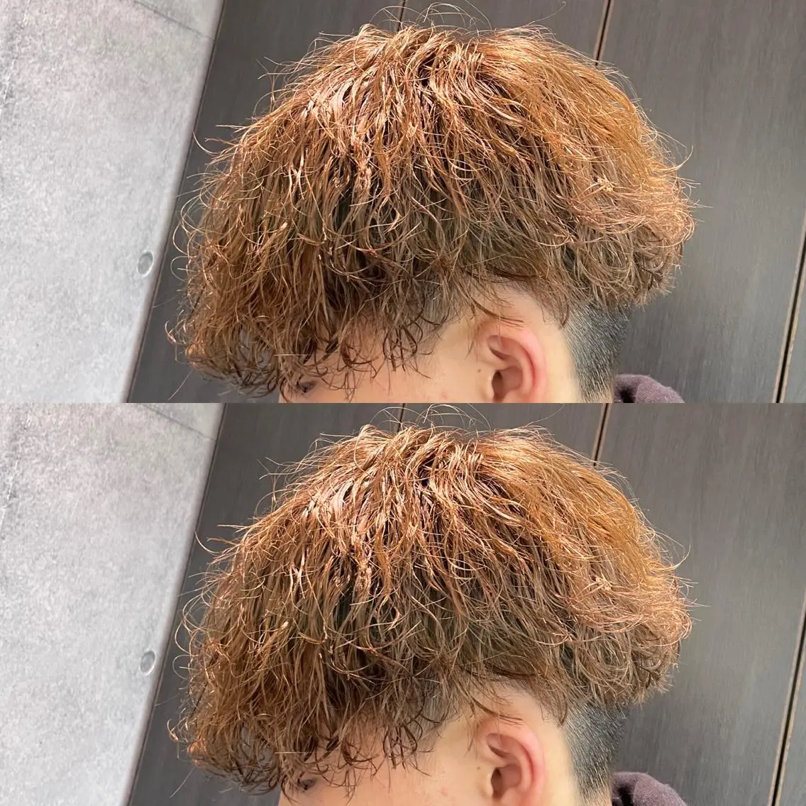 パーマ メンズ カット パーマ トリートメント 優真/難波で 1番パーマが上手いのヘアスタイル