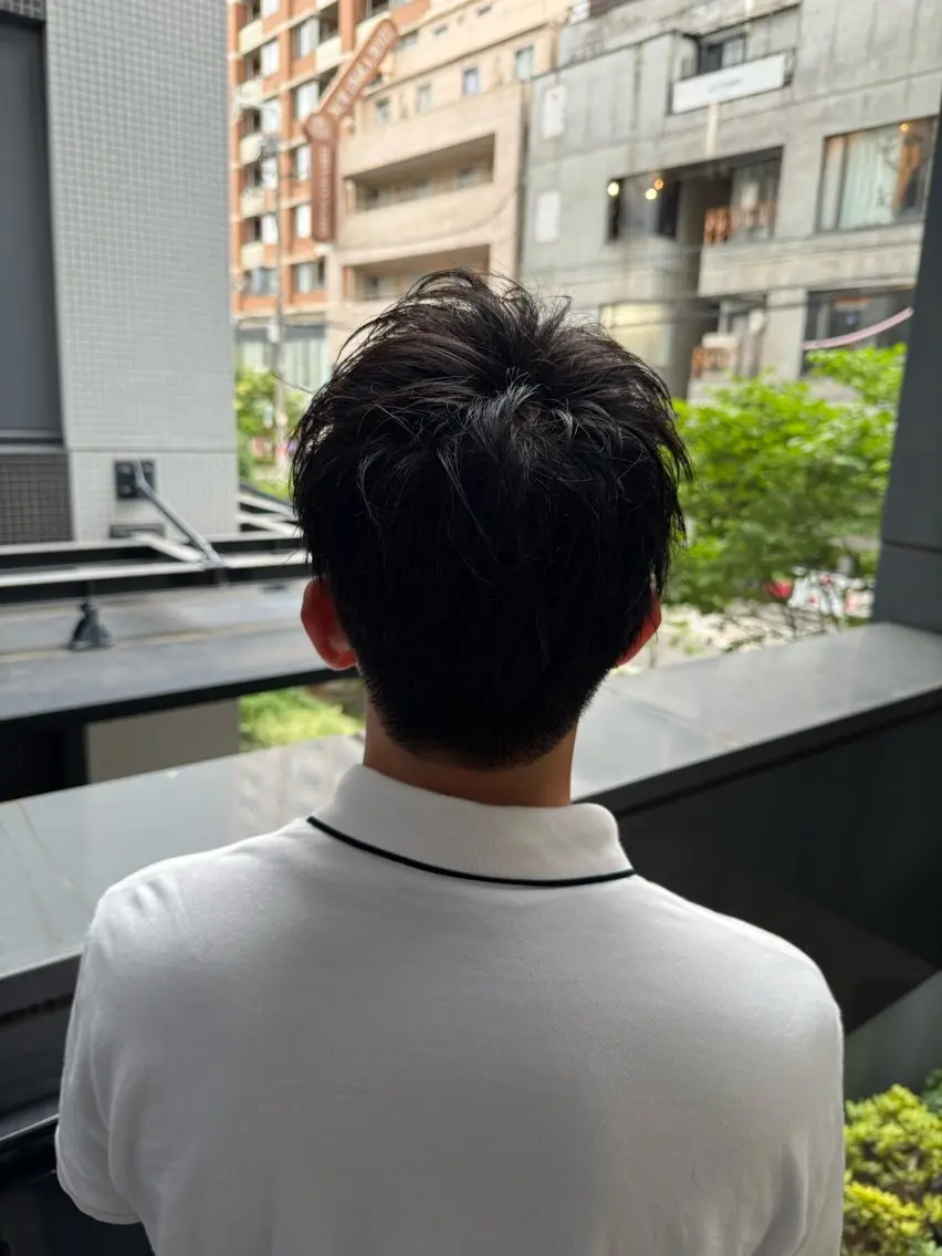 メンズ カット ヘッドスパ 河野 悠のヘアスタイル