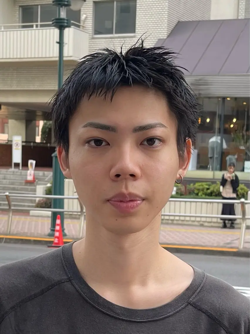 メンズ メンズカット パーマ[佐橋]のヘアスタイル