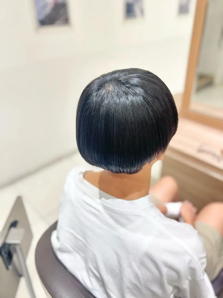ショート メンズ ショートヘア 縮毛矯正 縮毛矯正 🐇モデル募集中🐇 IORIのヘアスタイル