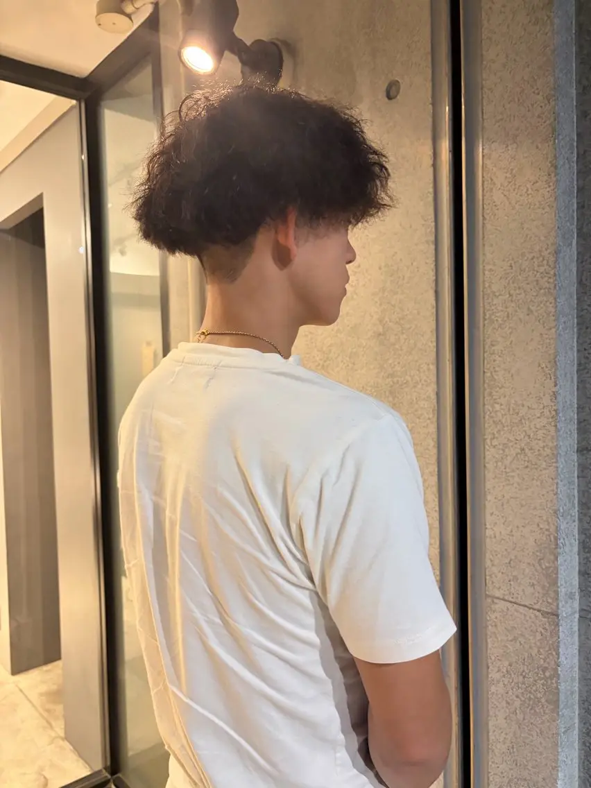 パーマ メンズ 髙橋 紗奈のヘアスタイル