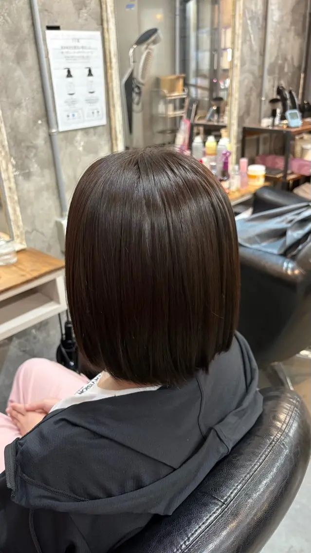 ショート カット 縮毛矯正 トリートメント 村田 颯将のヘアスタイル