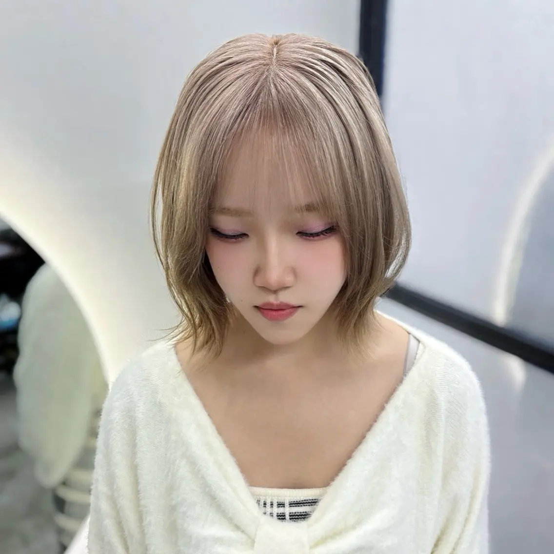 ミディアム カラー ヘアカラー Ren. 🦋デザインカラーのヘアスタイル