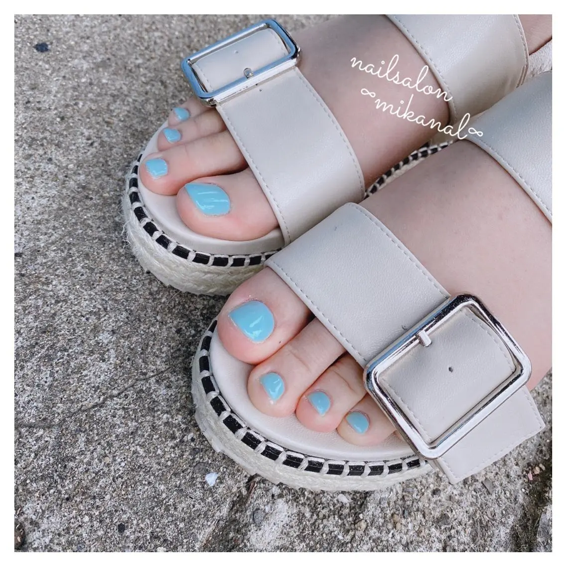 ネイル ハンドネイル フットネイル nailsalon ∞ ﾐｶﾅﾙ ∞のネイルデザイン