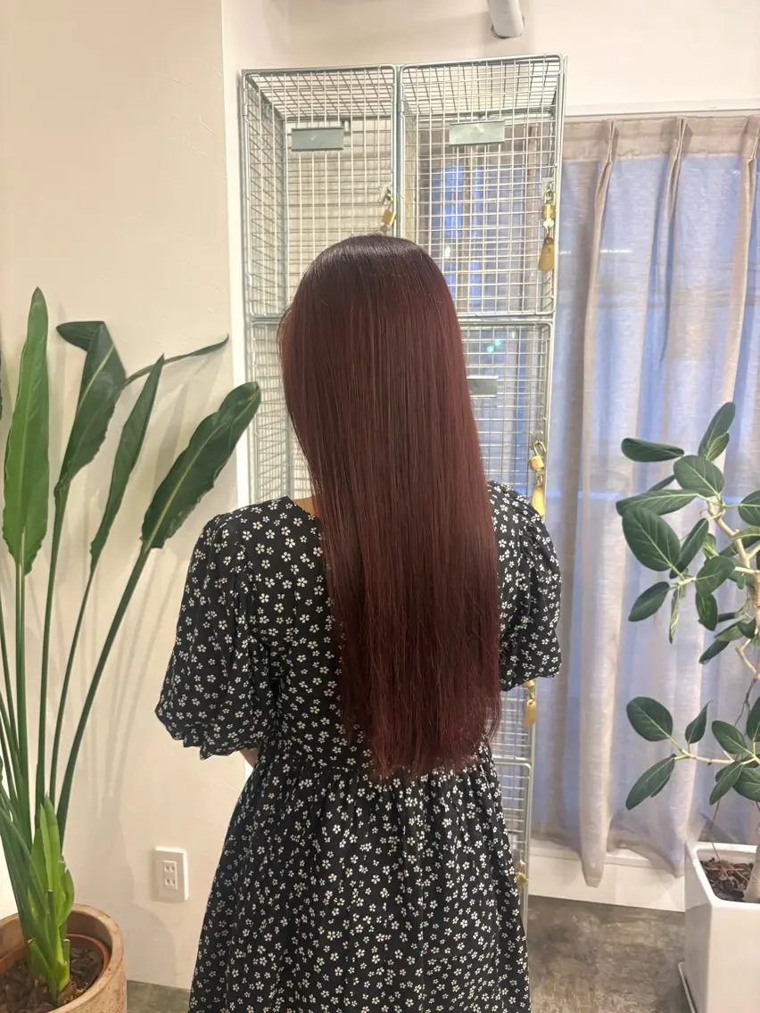 ロング カット ヘアカラー トリートメント 🫧 aalto mizuki 🫧のヘアスタイル