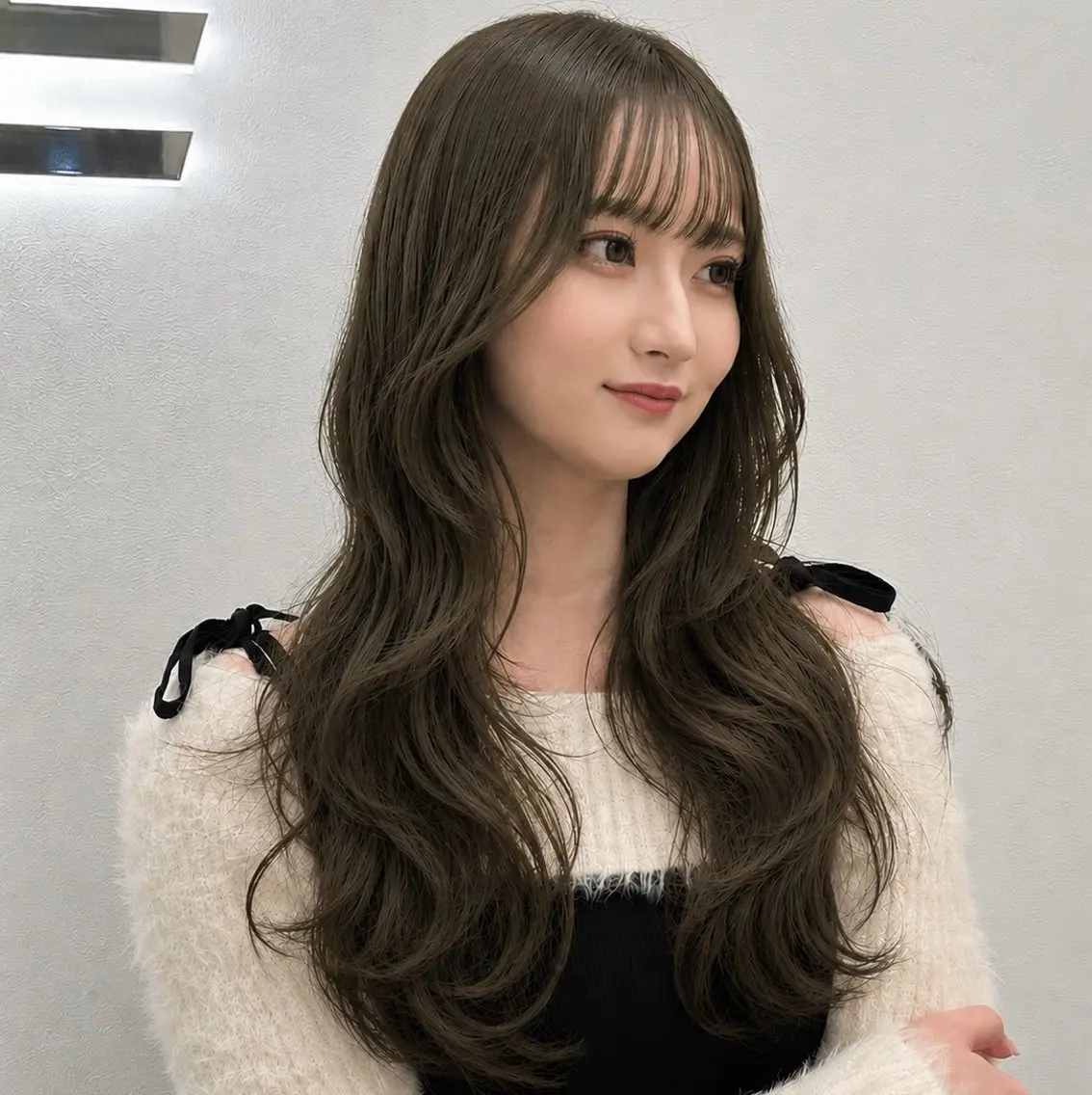 ロング カット ヘアカラー 🤍ワンホンヘア 🤍Rikuto🤍のヘアスタイル