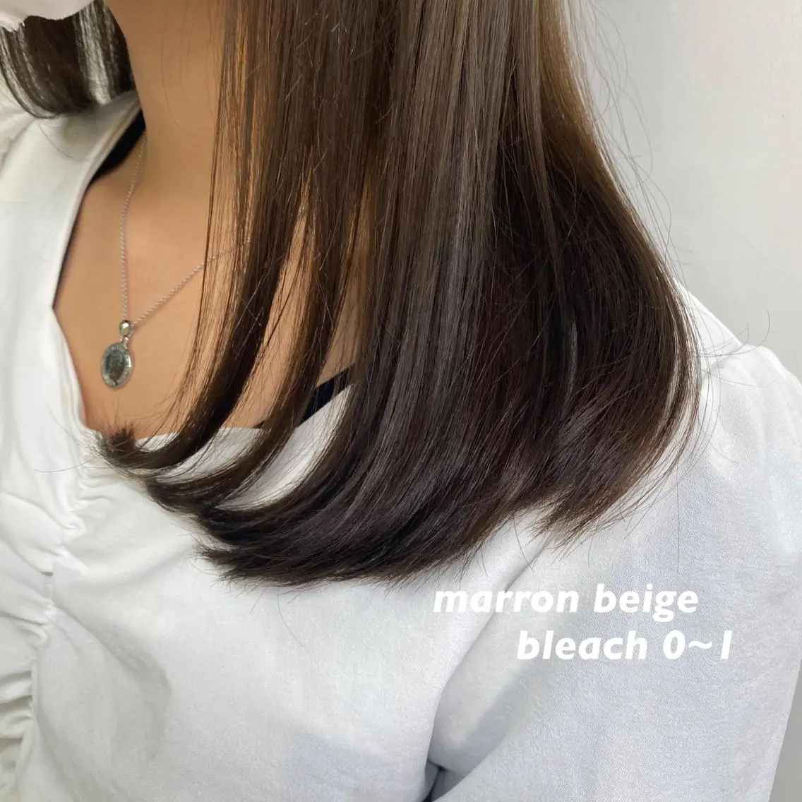 ロング カラー ヘアカラー トリートメント ヘッドスパ 🥞ベージュ系カラー 【すずきりほ】🥞のヘアスタイル