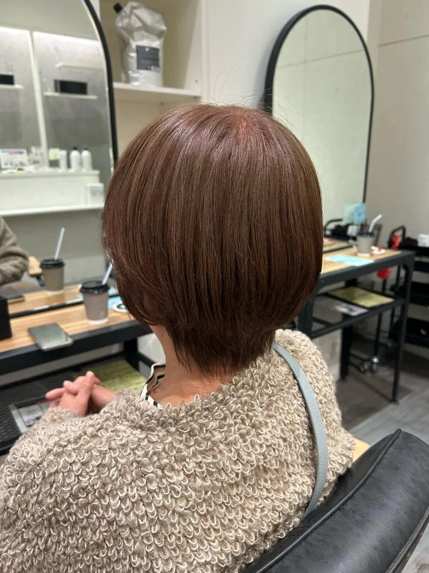 ショート カラー ヘアアレンジ ヘアカラー トリートメント cocotte 💟草間紫音💟のヘアスタイル