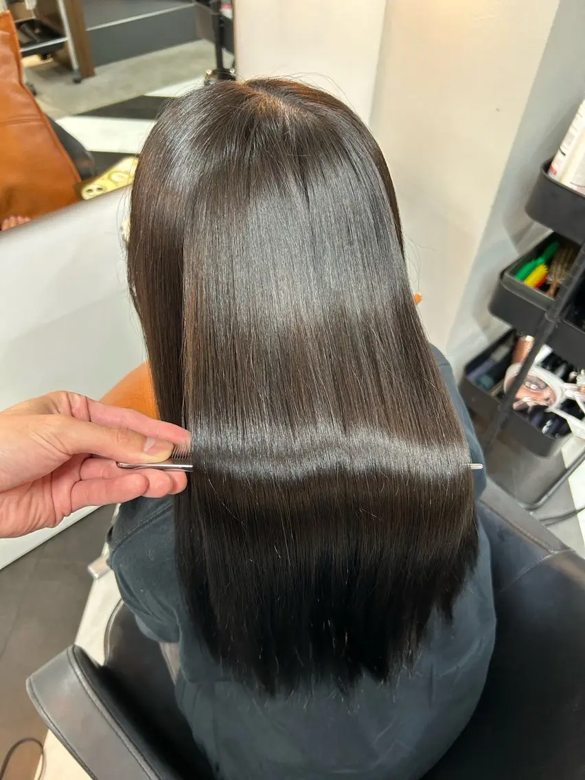 ロング 髪質改善 トリートメント トリートメント 圧倒的髪質改善 ✂︎飯島悠介のヘアスタイル