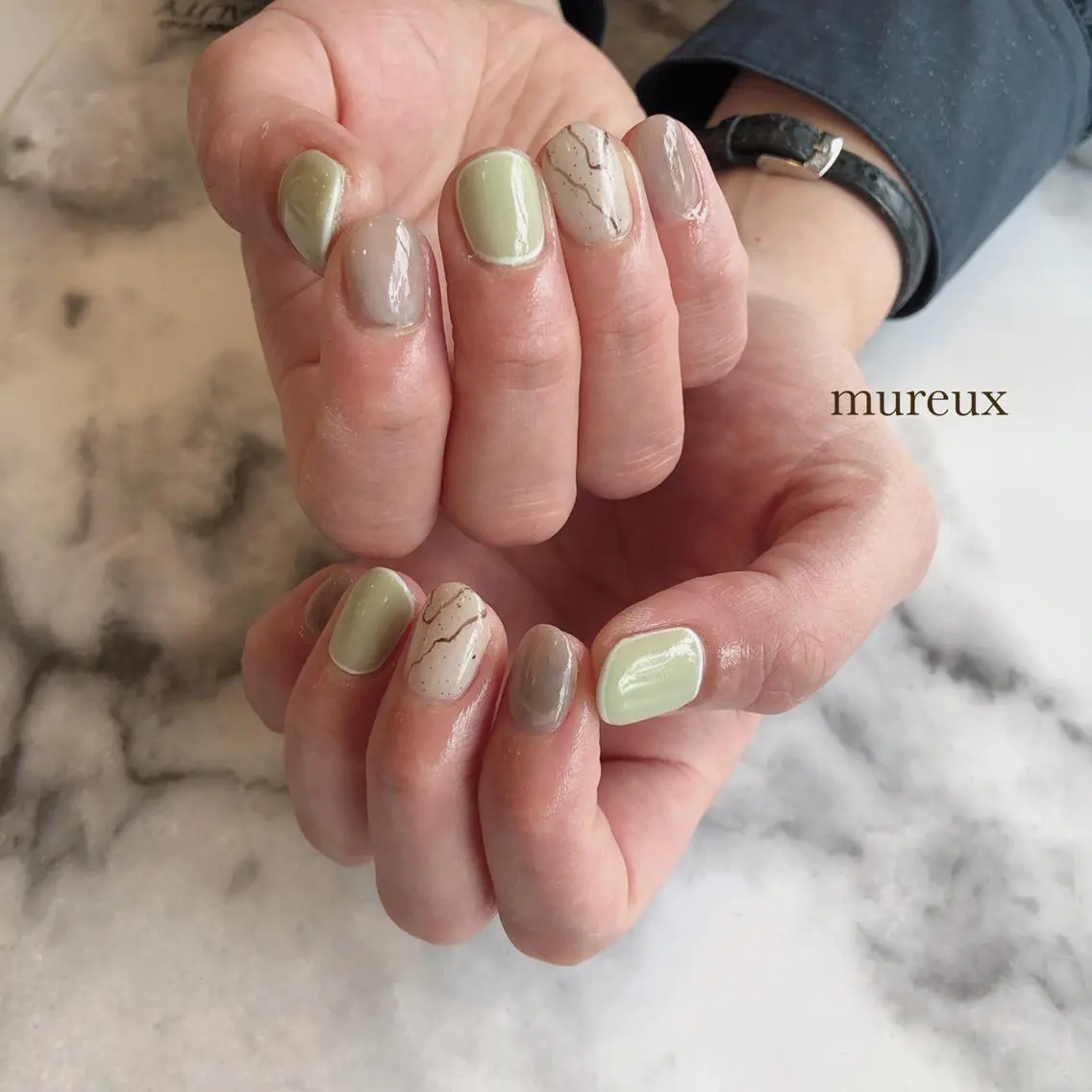ネイル ハンドネイル mureux ∵ayakaのネイルデザイン