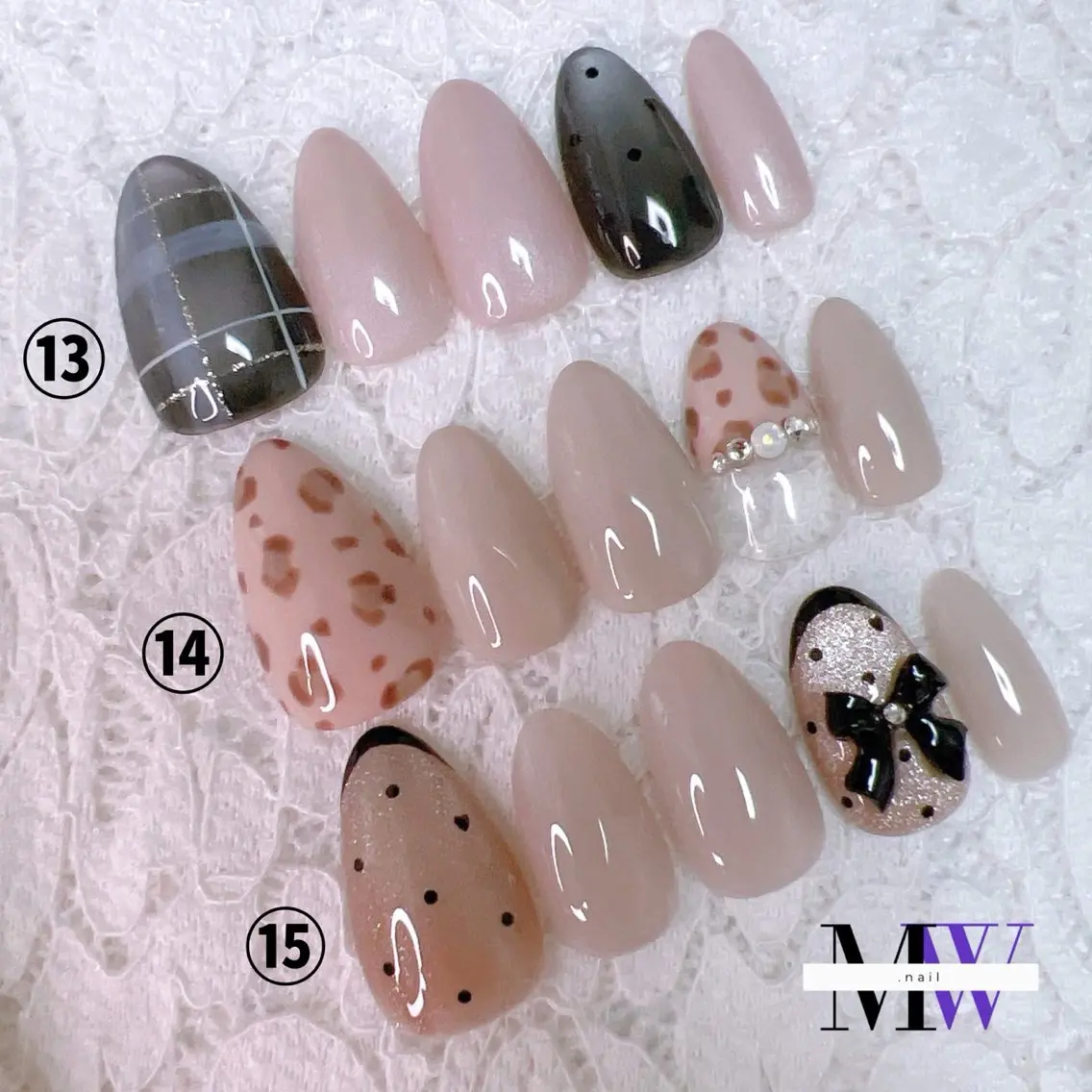 ネイル アートネイル ハンドネイル MW .nailのネイルデザイン