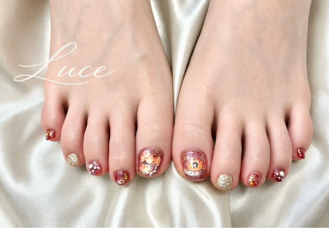 ネイル フットネイル NAIL Luceのネイルデザイン