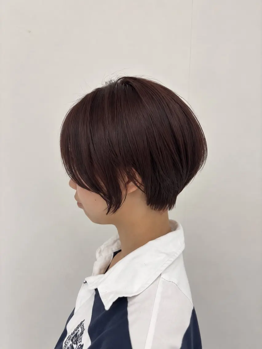 ショート カラー so raのヘアスタイル