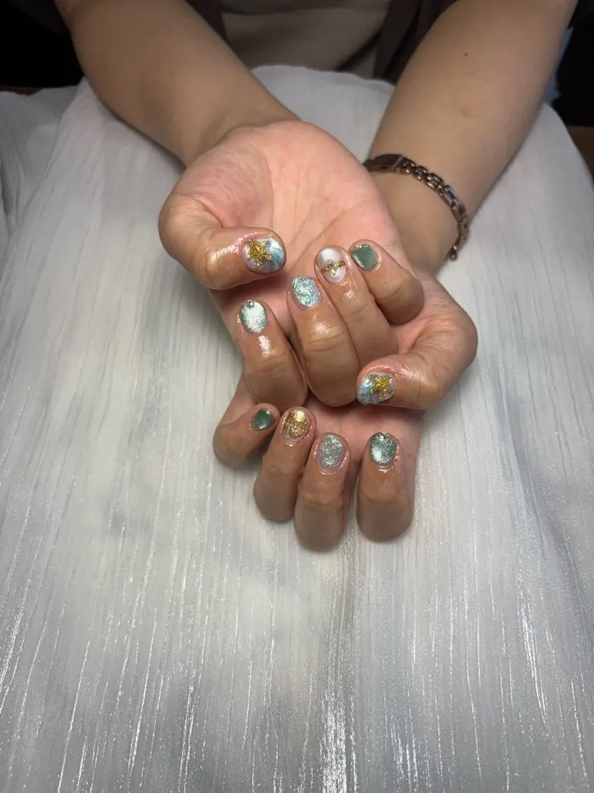 ショート ハンドネイル kapai nailのネイルデザイン