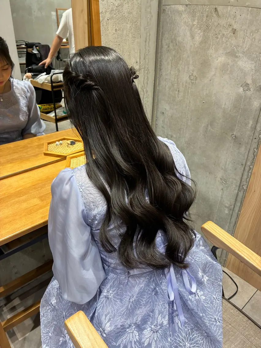 ロング 💖クボ モモ💖のヘアスタイル