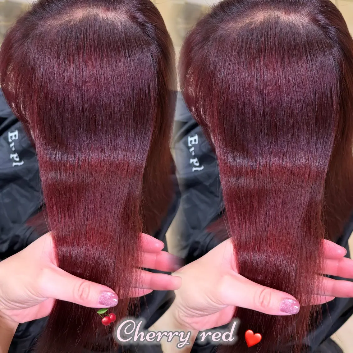 ロング カラー ブリーチ ダブルカラー ブリーチなしカラー レッドカラー カット ヘアカラー トリートメント 新宿/艶カラー 🎀韓国ヘアKANAのヘアスタイル