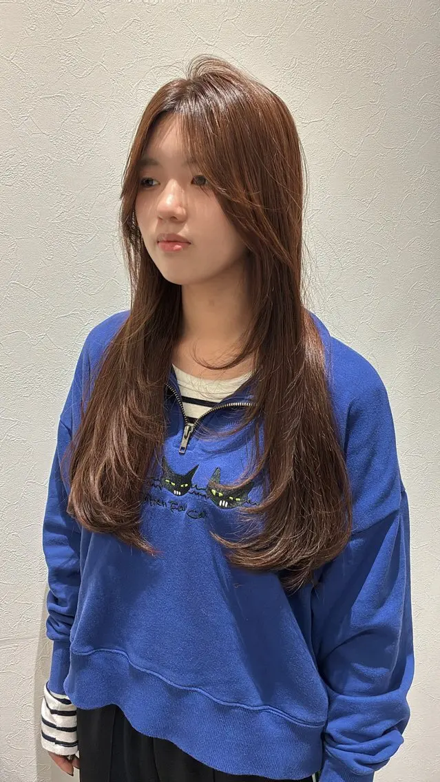 ロング 佐野 岬のヘアスタイル