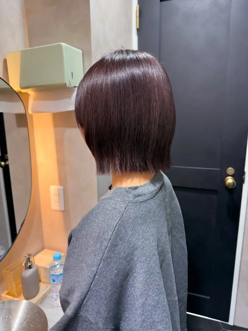 【梅雨対策☔️】縮毛矯正➕美髪トリートメント(カット無し)の写真