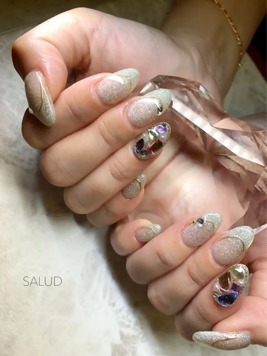 ネイル ハンドネイル Nail Salon SALUDのネイルデザイン