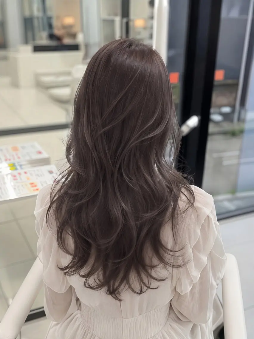 ロング カラー 小林 拳人のヘアスタイル
