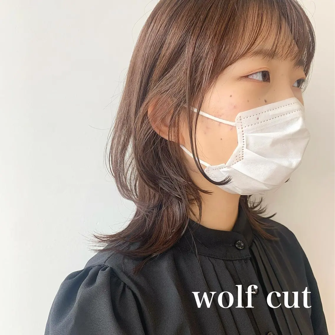ミディアム カラー 🌱小顔ヘア/ボブ ミディアム/双葉🌱のヘアスタイル