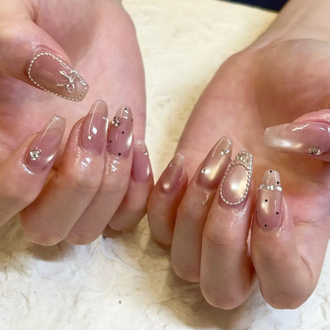ネイル ハンドネイル ෆYura Nailෆのネイルデザイン