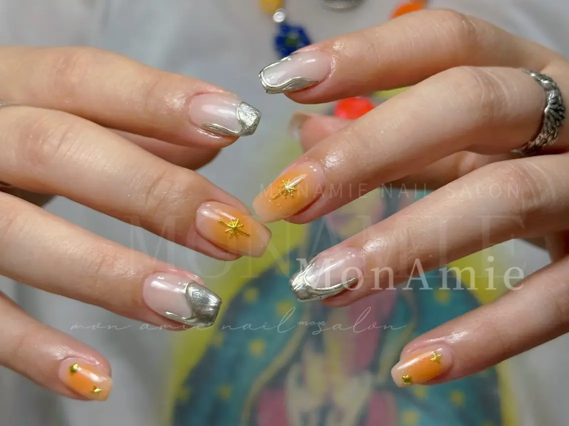 ネイル ハンドネイル ハンドケア MonAmie NailSalonのネイルデザイン