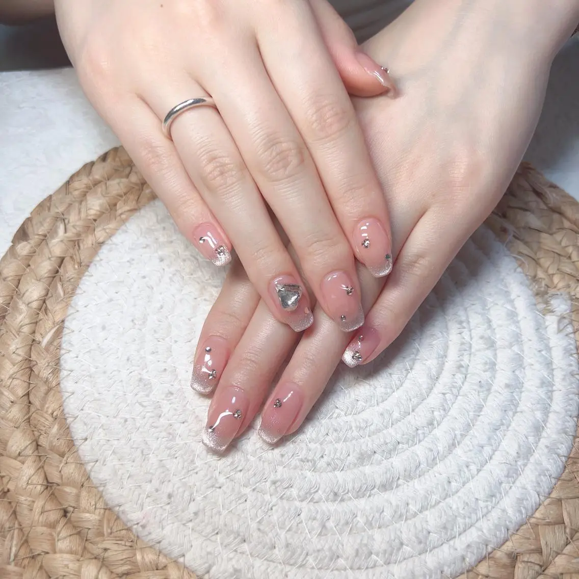 ネイル ハンドネイル M 🌷Nail 長さだし専門店のネイルデザイン