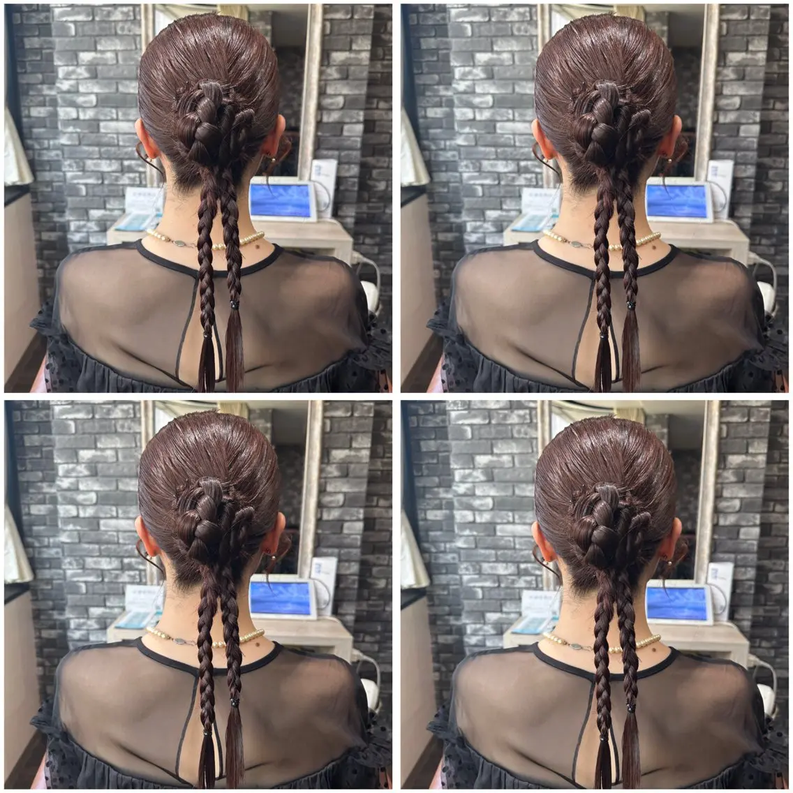 セミロング ヘアアレンジ ヘアセット 🎀推し活ヘアー🎀 Yuuna🐰💖のヘアスタイル