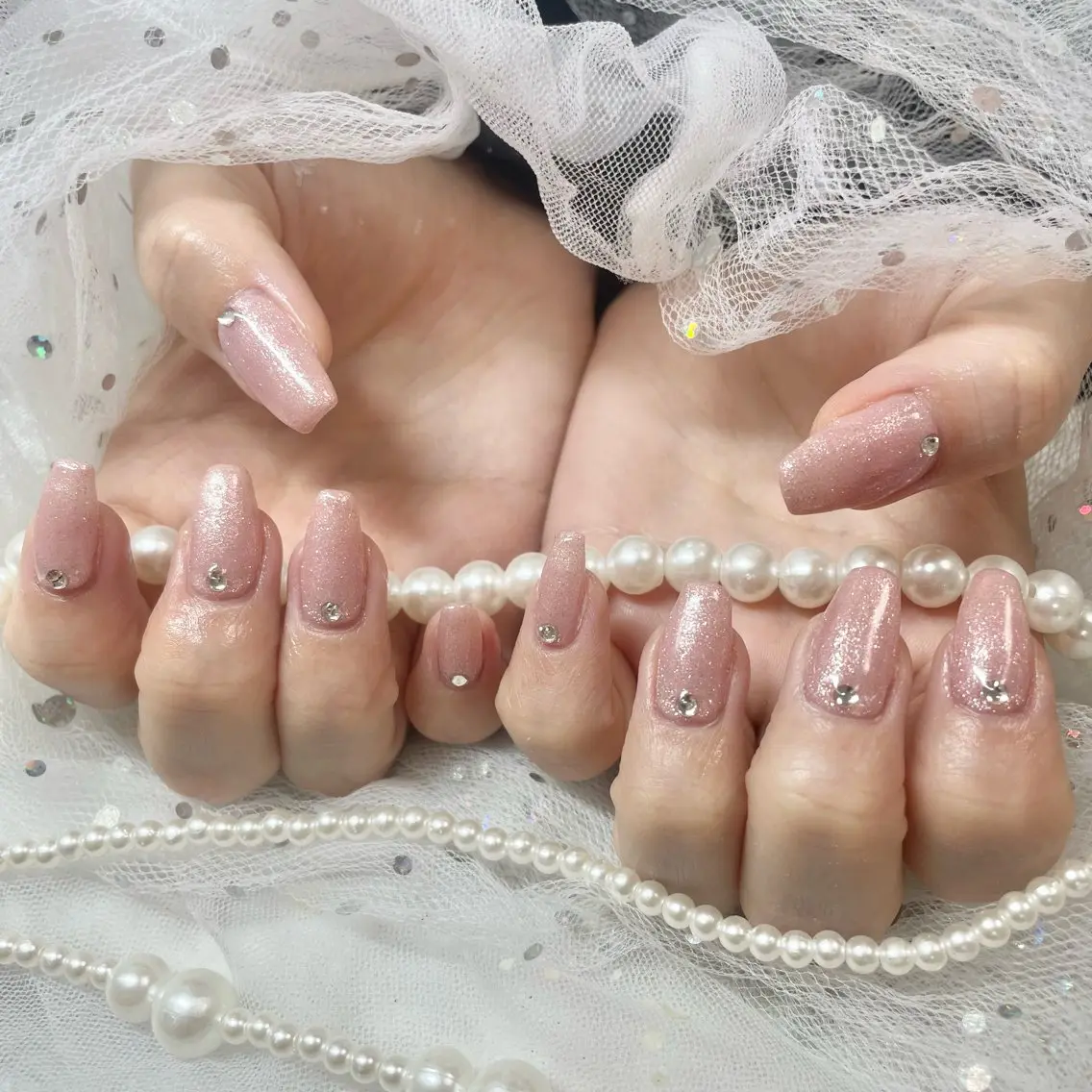 ネイル キラキラネイル シンプルネイル ハンドネイル フットネイル 🎀AYAKO 🎀中韓ネイルのネイルデザイン