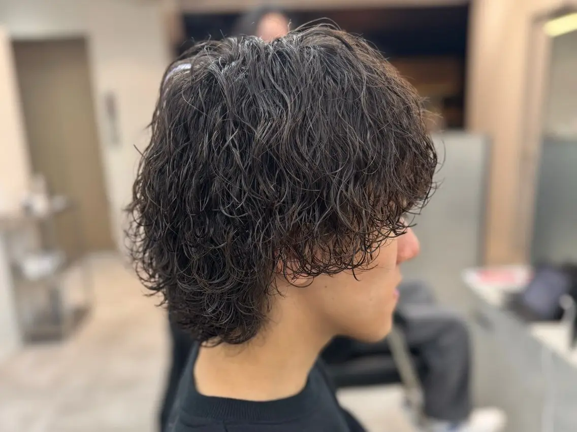 メンズ カット パーマ 大宮/メンズパーマ 関勇也のヘアスタイル