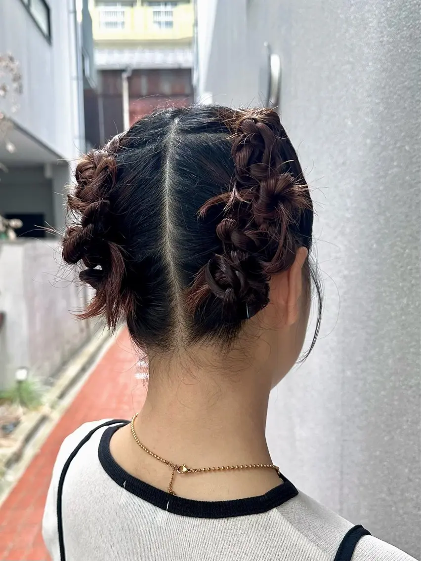 ヘアアレンジ ヘアセット yayo ヘアアレンジのヘアスタイル