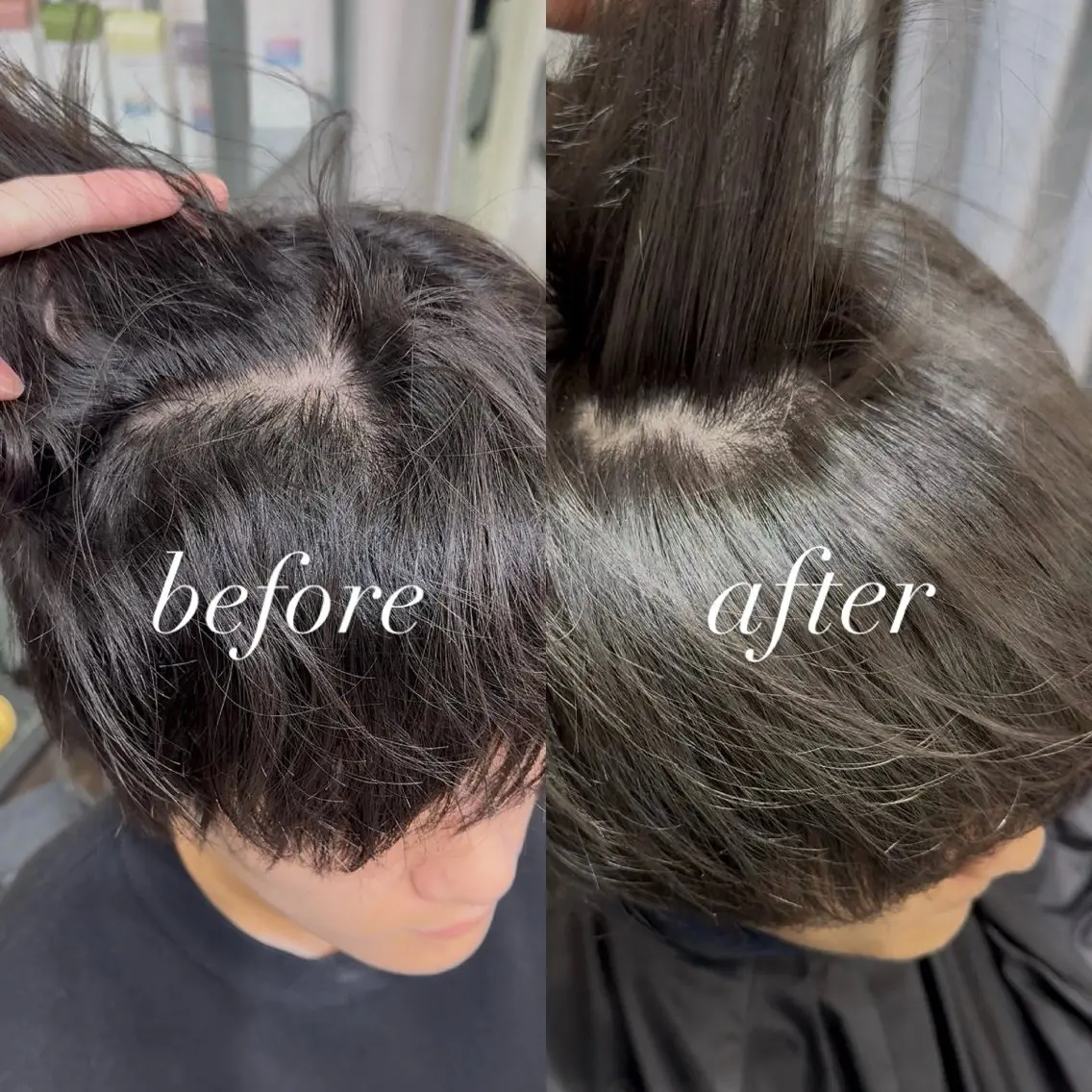 パーマ メンズ 縮毛矯正 メンズ特化渋谷💈 平床大雅のヘアスタイル
