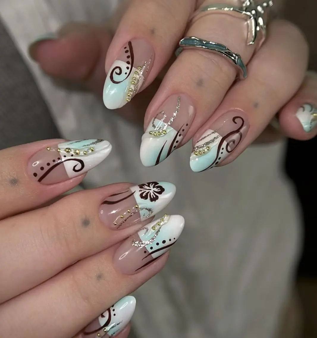 ネイル ハンドネイル 🎀 KiKi_nailのネイルデザイン