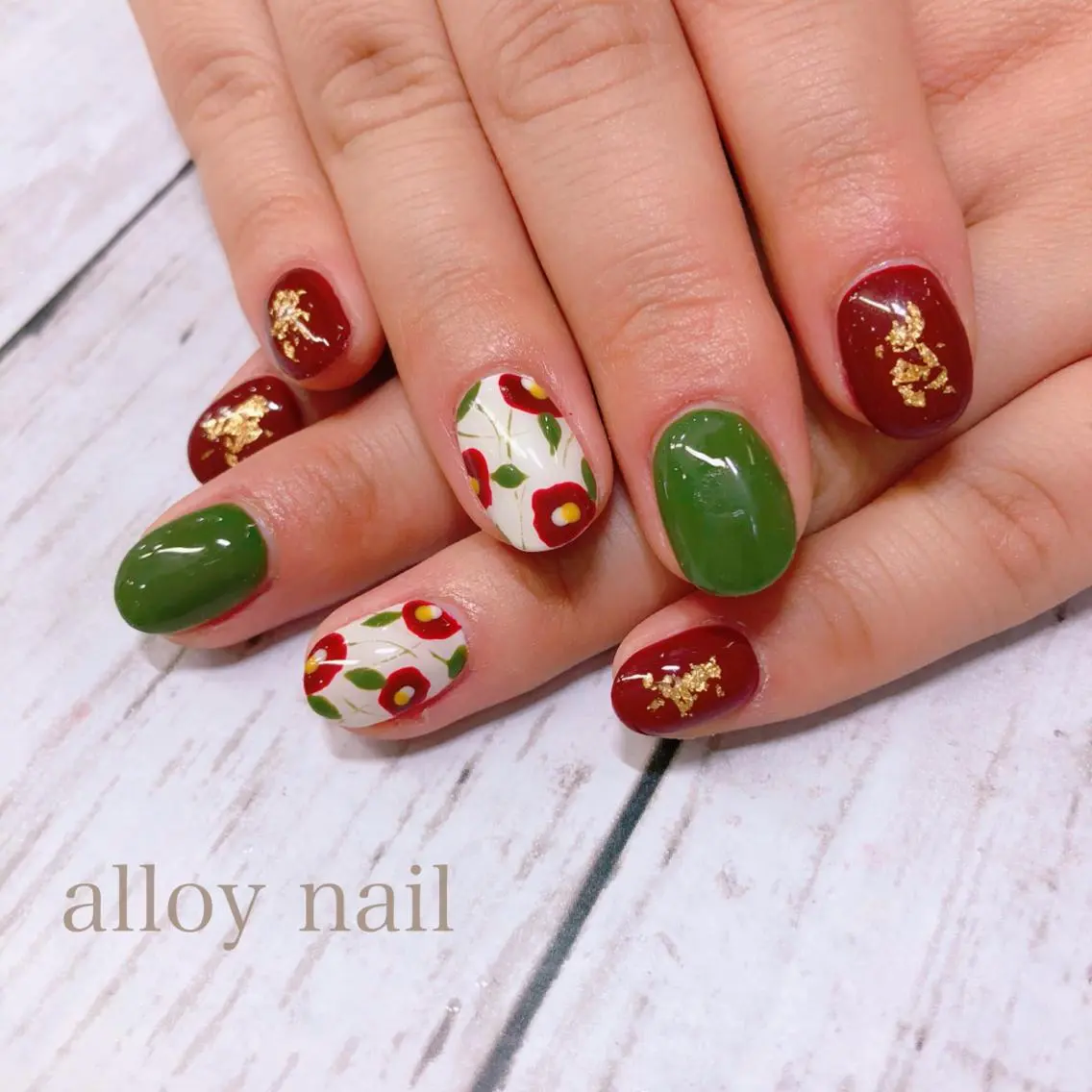 ネイル ハンドネイル alloy nailのネイルデザイン