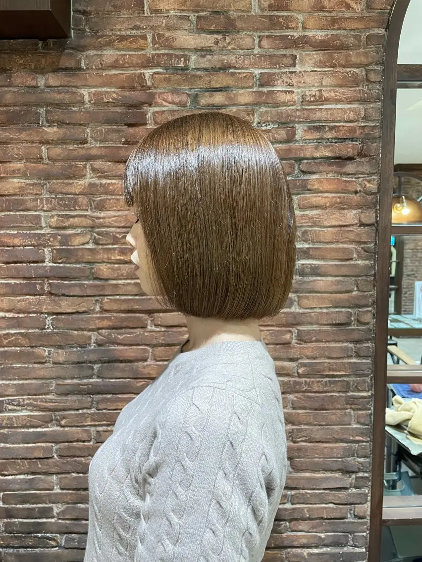 ショート 山本 温菜のヘアスタイル