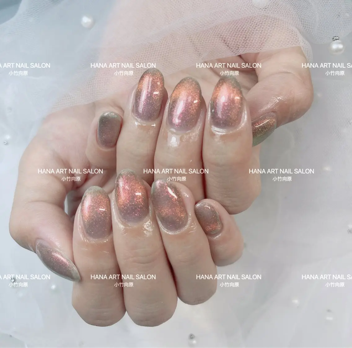 ネイル ハンドネイル HANA ART NAIL SALONのネイルデザイン