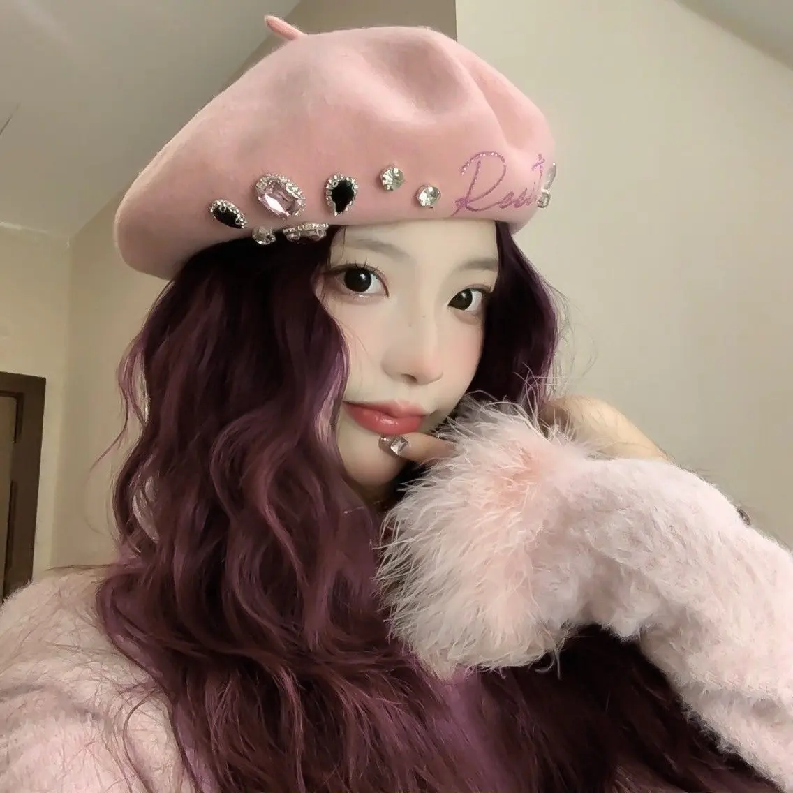 ロング カラー 🎀暖色/ラベンダー /paru🤍のヘアスタイル