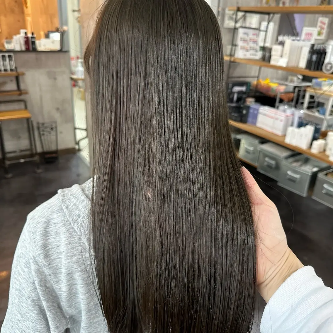 💗カット+うる艶カラー+oggi otto艶トリートメント💗の写真