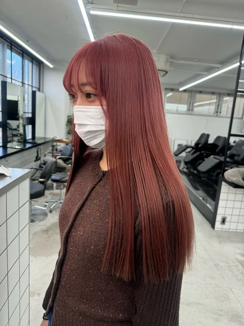カラー 矢場町/暖色 /chinatsuのヘアスタイル
