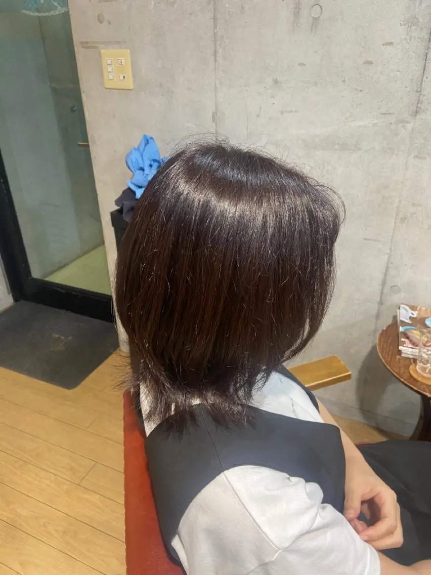 ショート カラー ブラウンカラー 西内 亮太のヘアスタイル