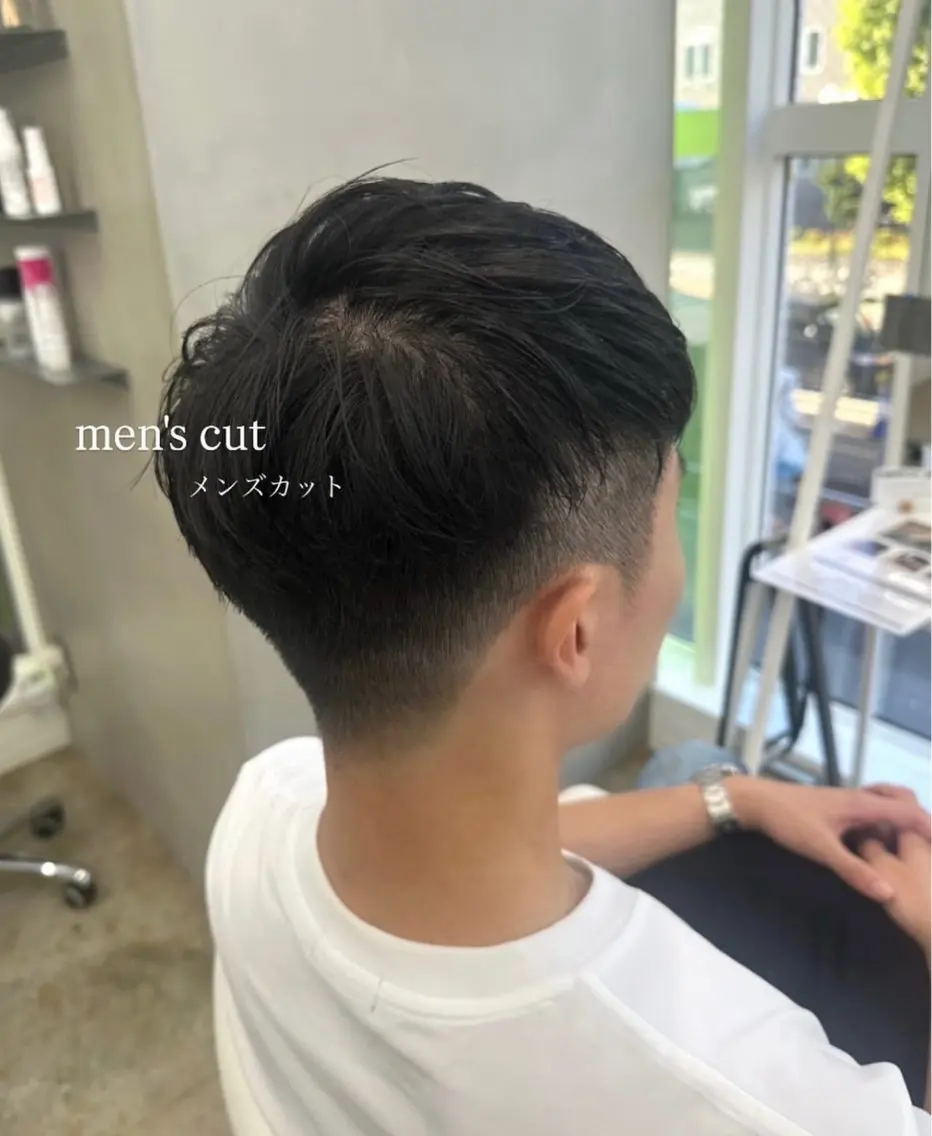 メンズ aisa ／札幌／艶カラー🎀のヘアスタイル