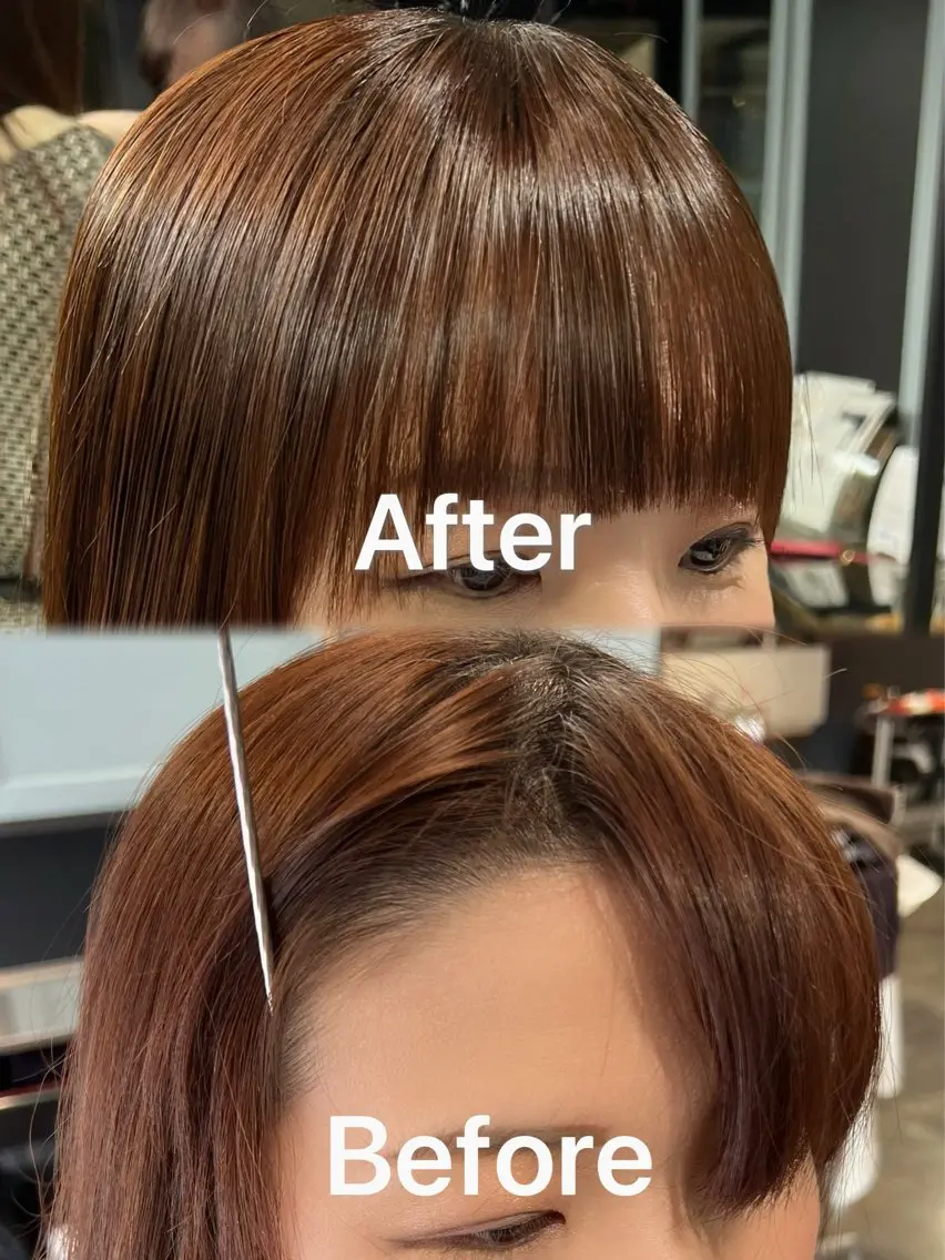 縮毛矯正 トリートメント 💘札幌クロスパーマ 髪質改善💘rinaのヘアスタイル