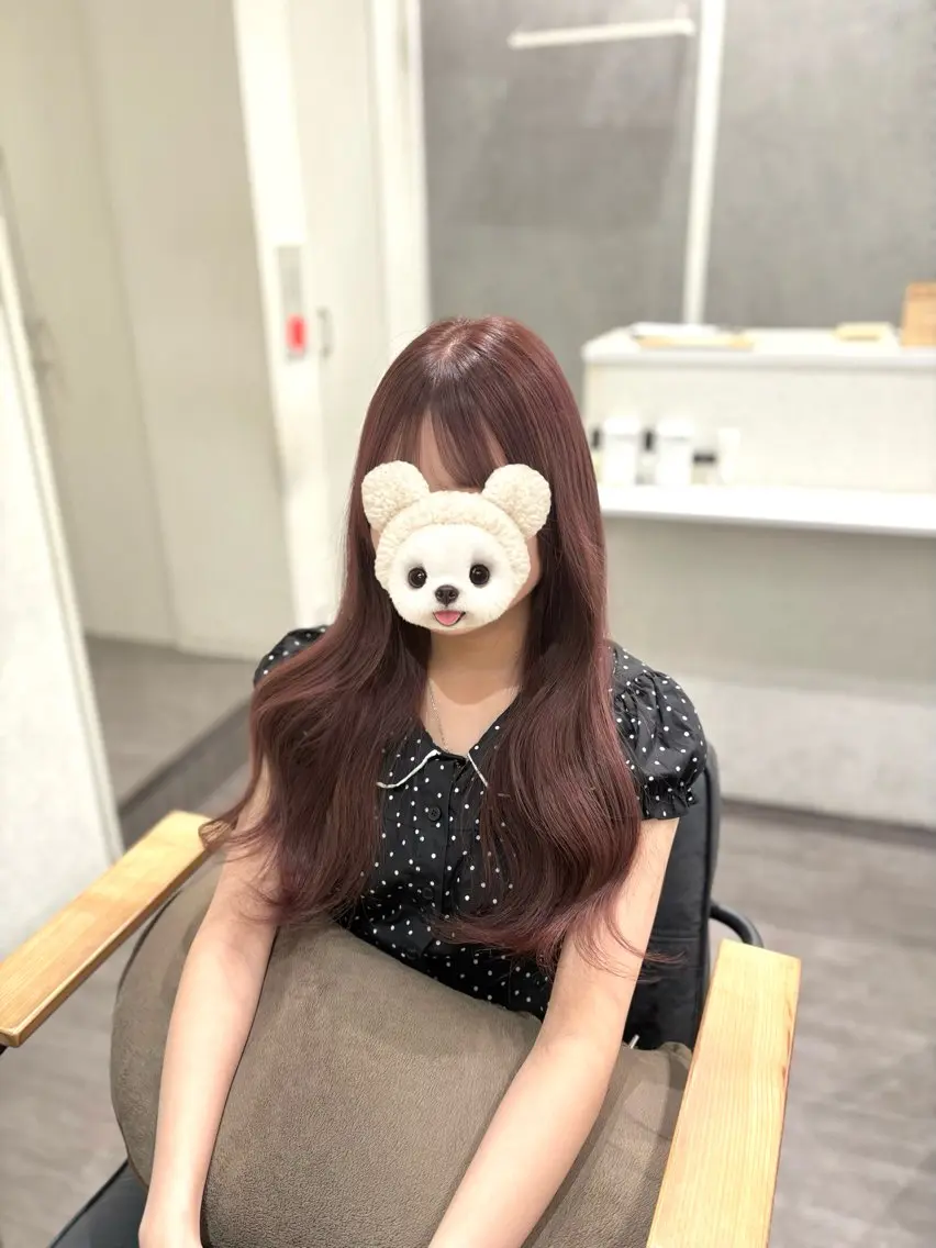 ロング カラー nijika/ 艶カラー🫧のヘアスタイル