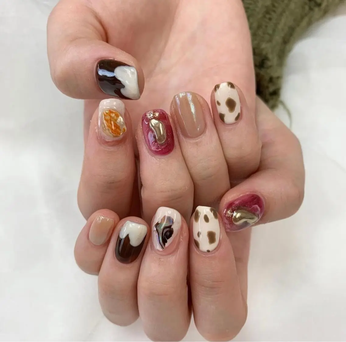 ネイル ハンドネイル うにゃねいる ✿ harunaのネイルデザイン