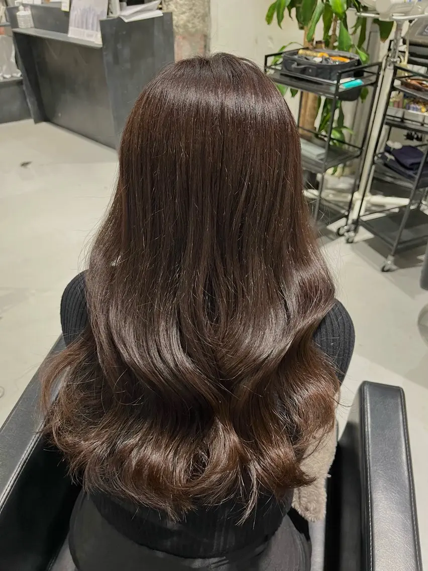 ロング カラー inc新小岩 Rionのヘアスタイル