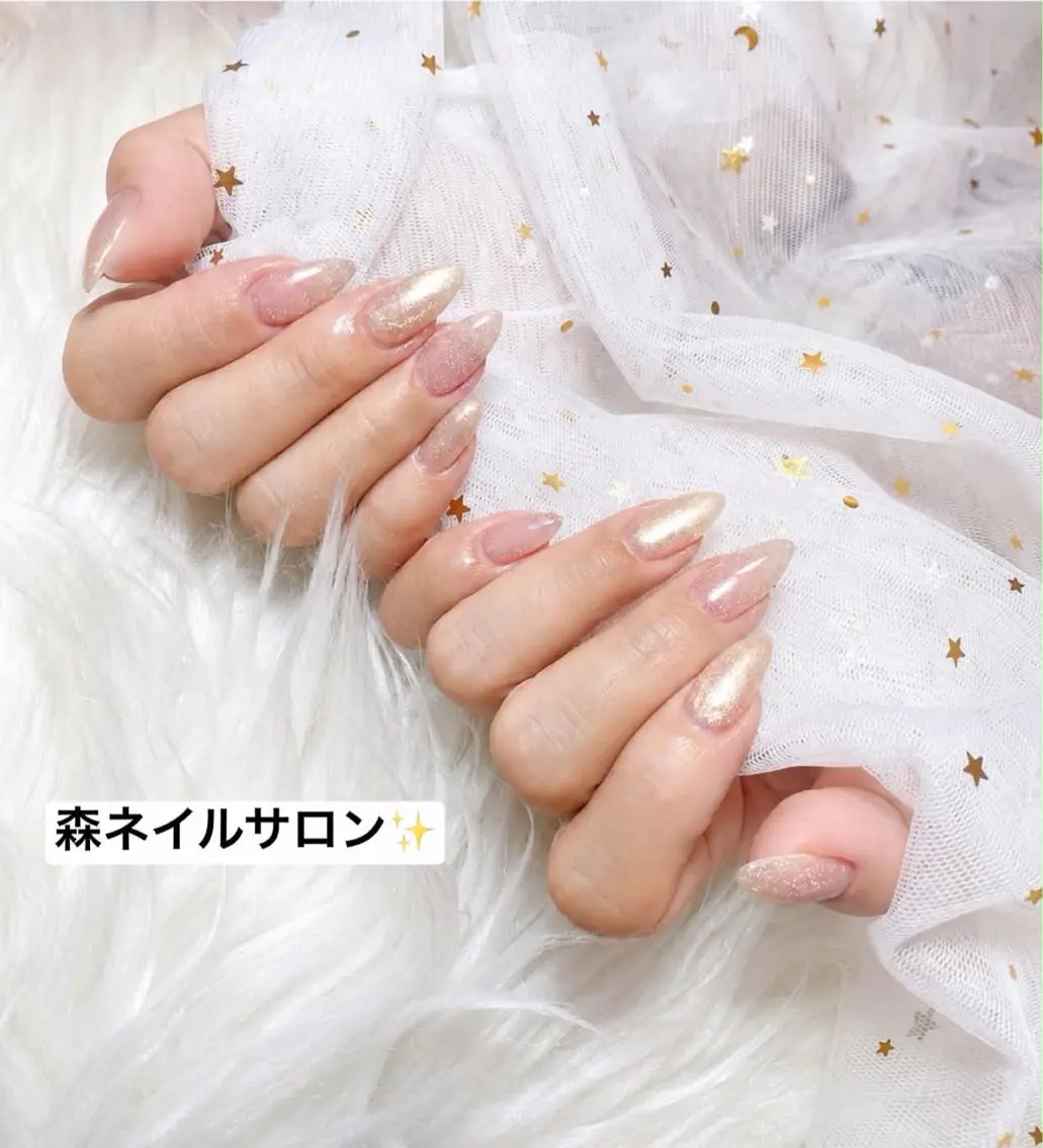 ネイル ハンドネイル 森 ネイル サロンのネイルデザイン