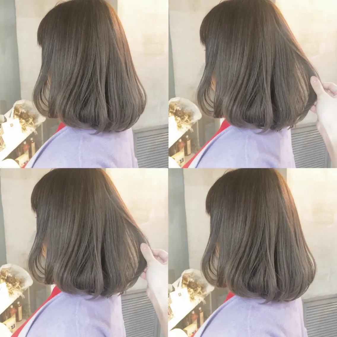 ミディアム カラー ブリーチ ヘアカラー sano sayakaのヘアスタイル