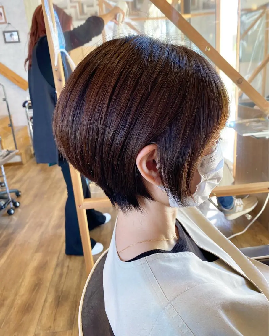 正確で綺麗なシャンプーカットブローの写真