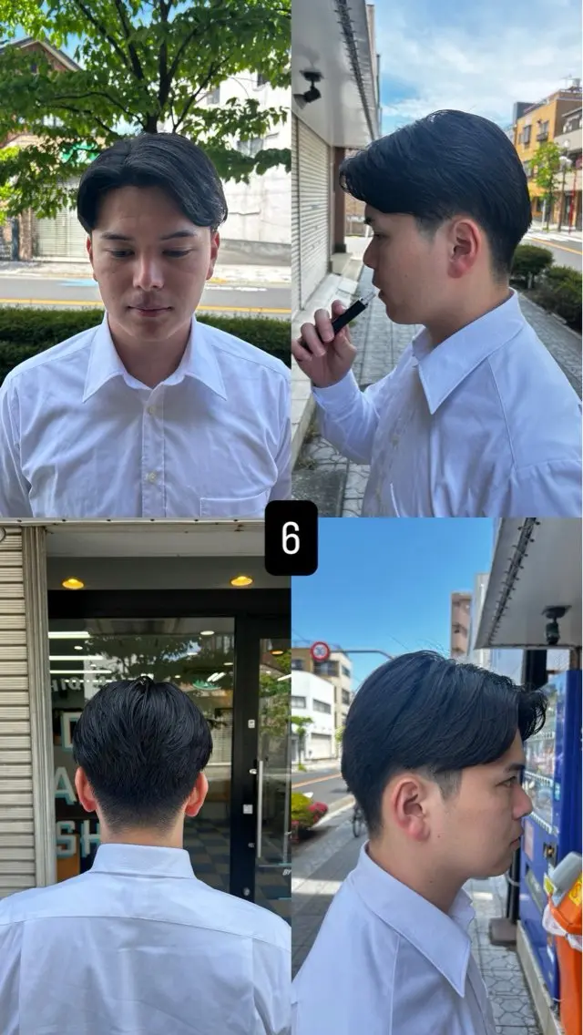 ミディアム 【メンズ特化】理容師 コウタロウのヘアスタイル